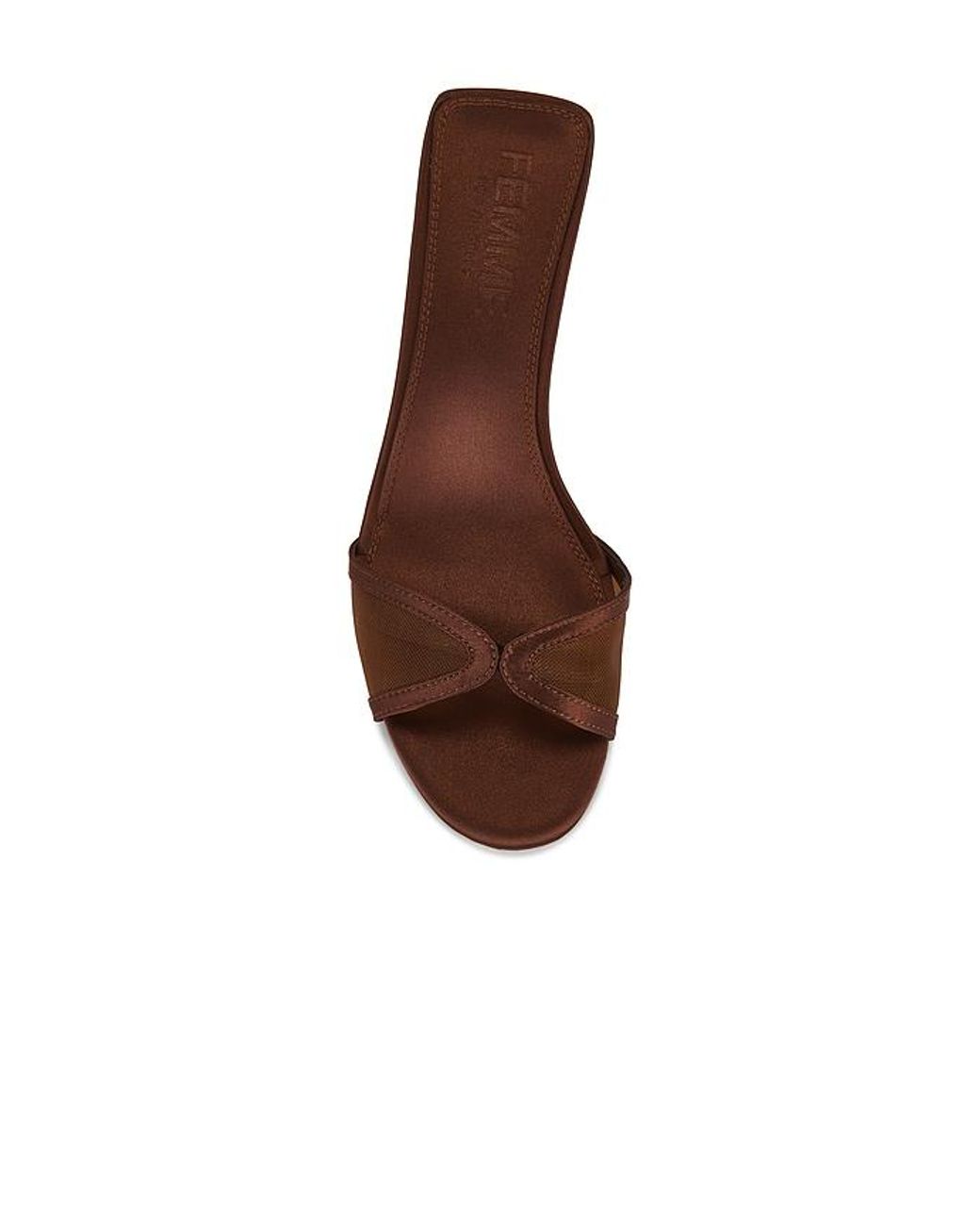 Femme LA Brown Monaco Slipper