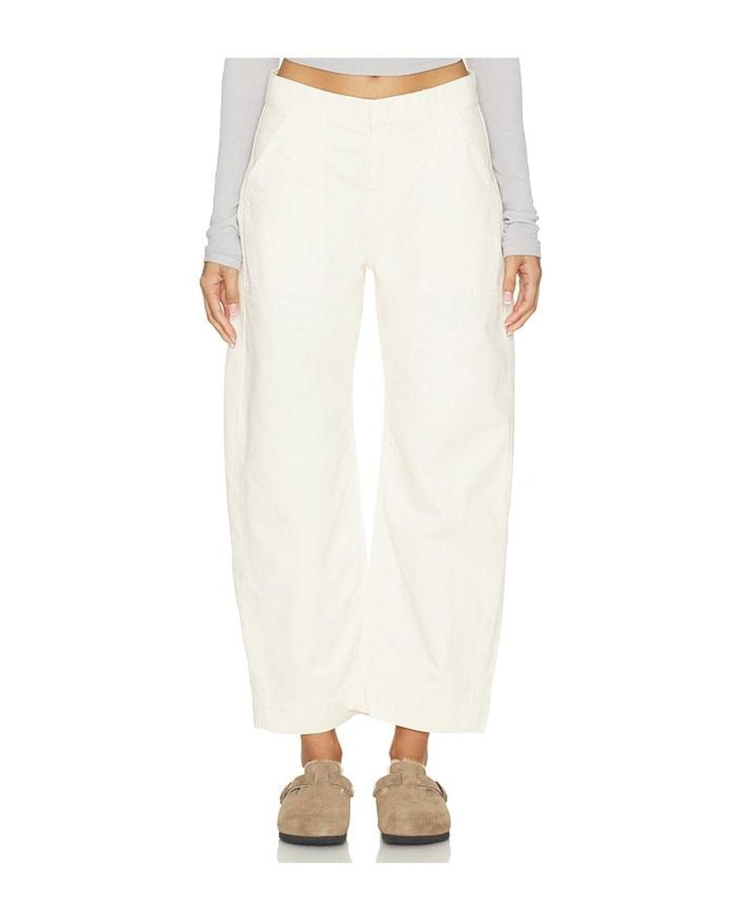 FAVORITE DAUGHTER White The Major Pant