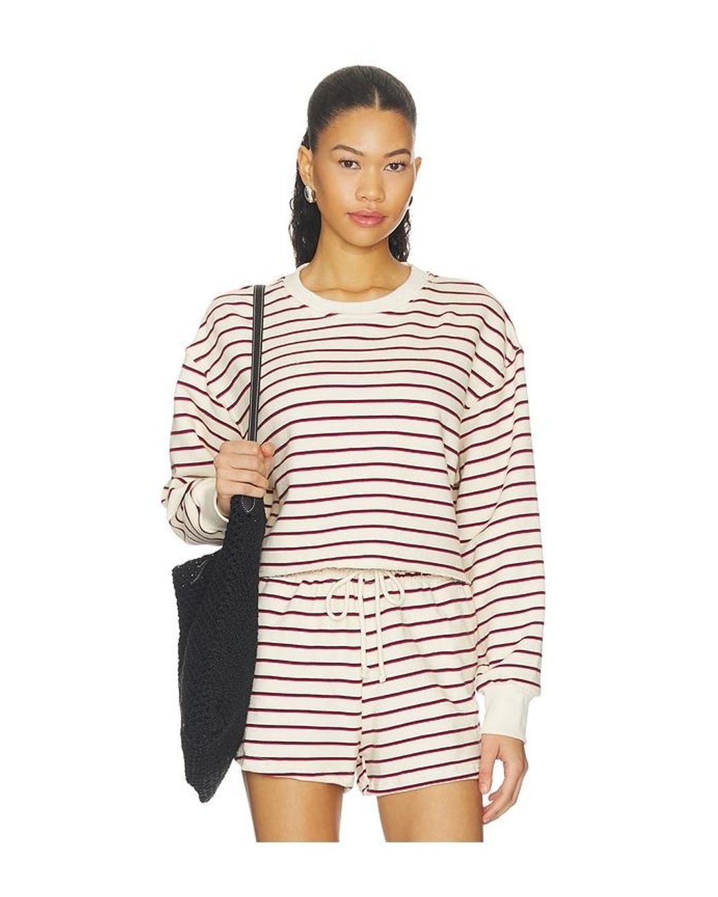 Strut-this White The Sonoma Sweatshirt