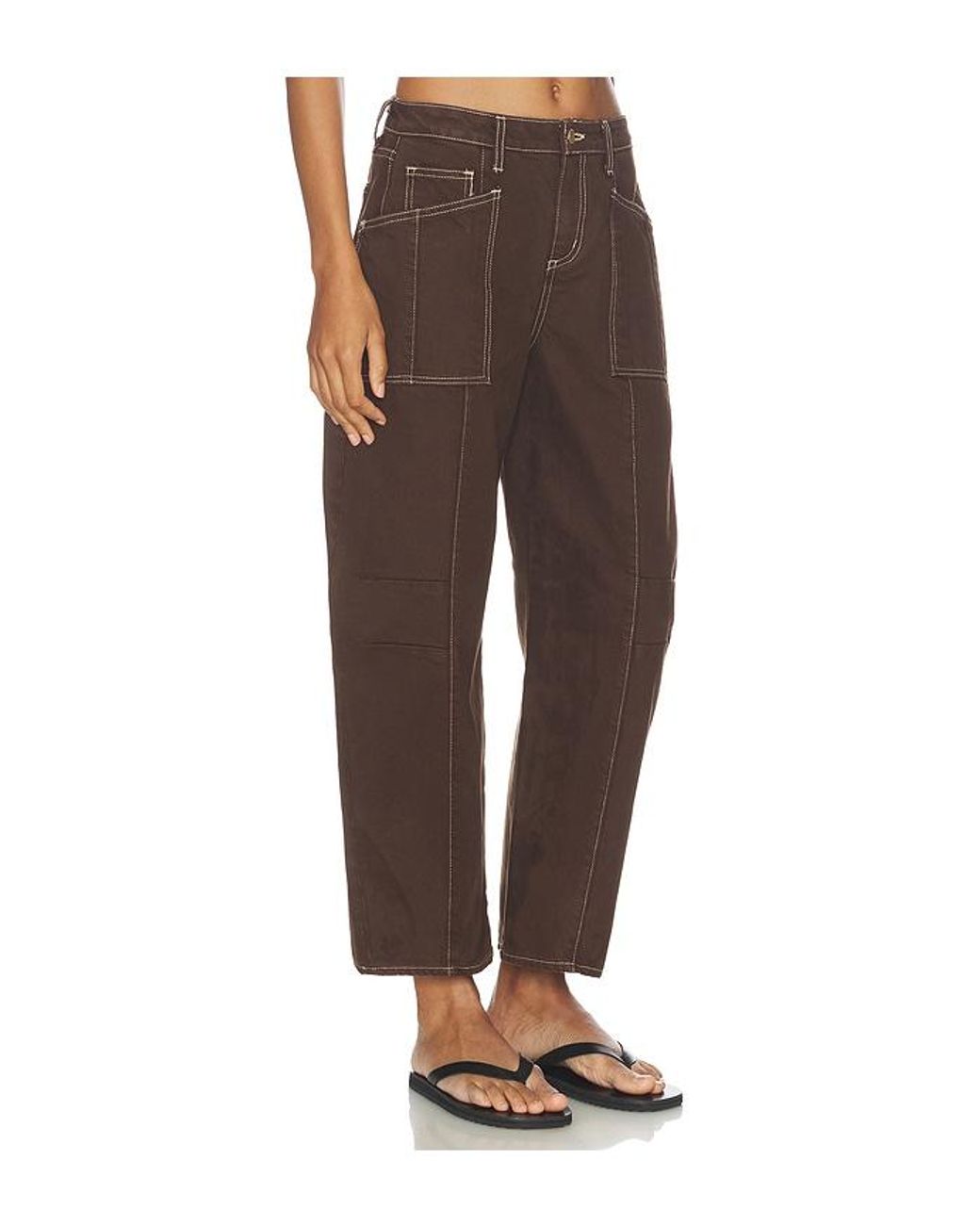 L'Agence Brown Cody High Rise Rodeo Jean