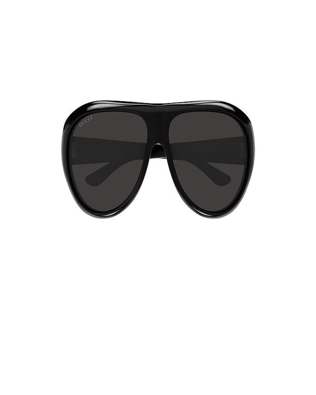 Gucci Black Round Sunglasses