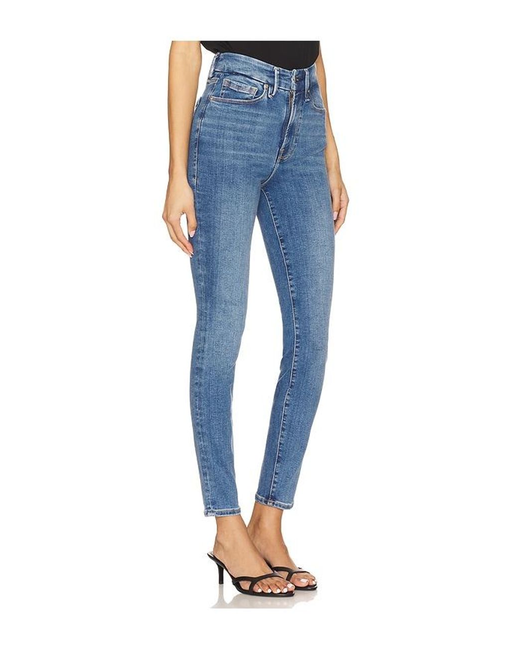 GOOD AMERICAN Blue Always Fits Good Legs Skinny Jeans