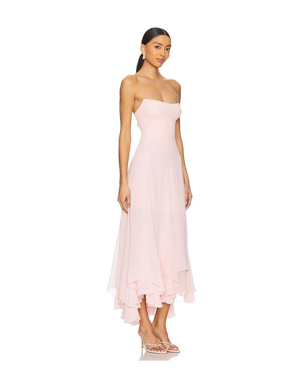 Amanda Uprichard Pink Monterey Dress