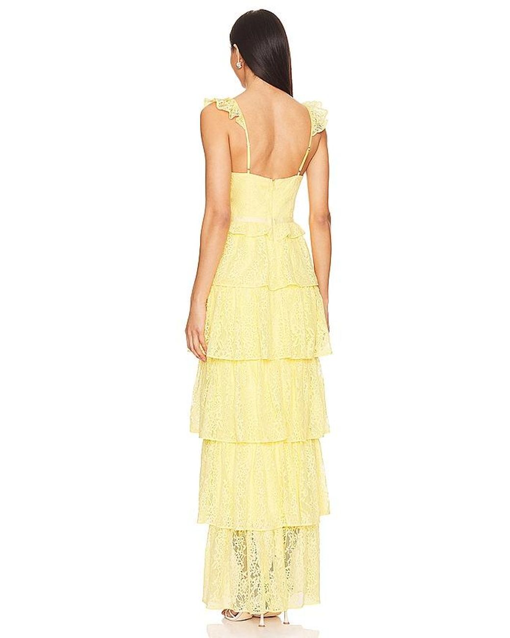 Tularosa Yellow Cantini Maxi Dress