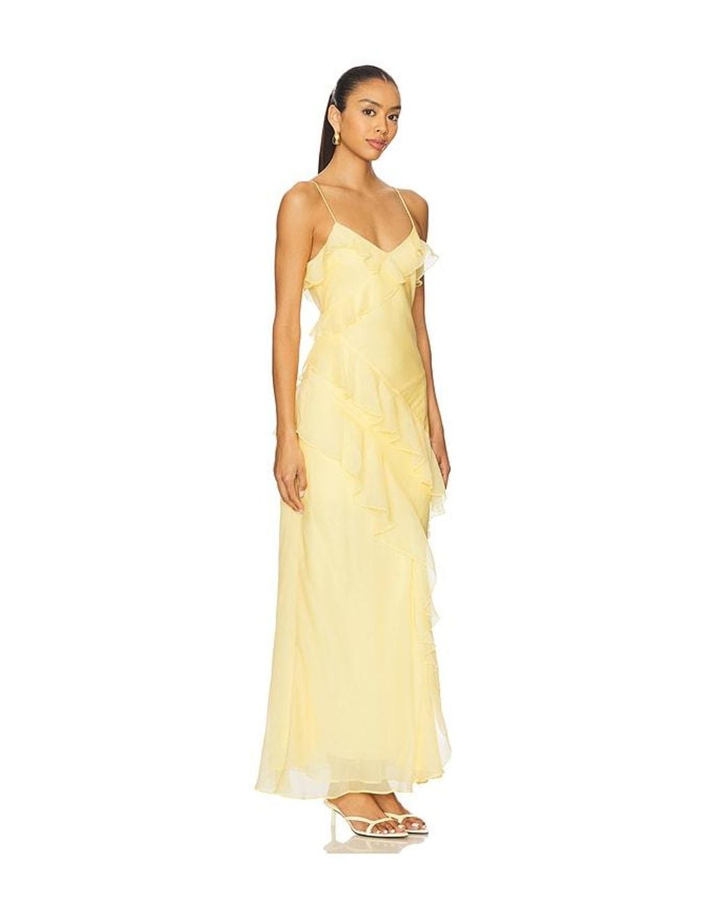 AMUR Metallic Sophia Gown