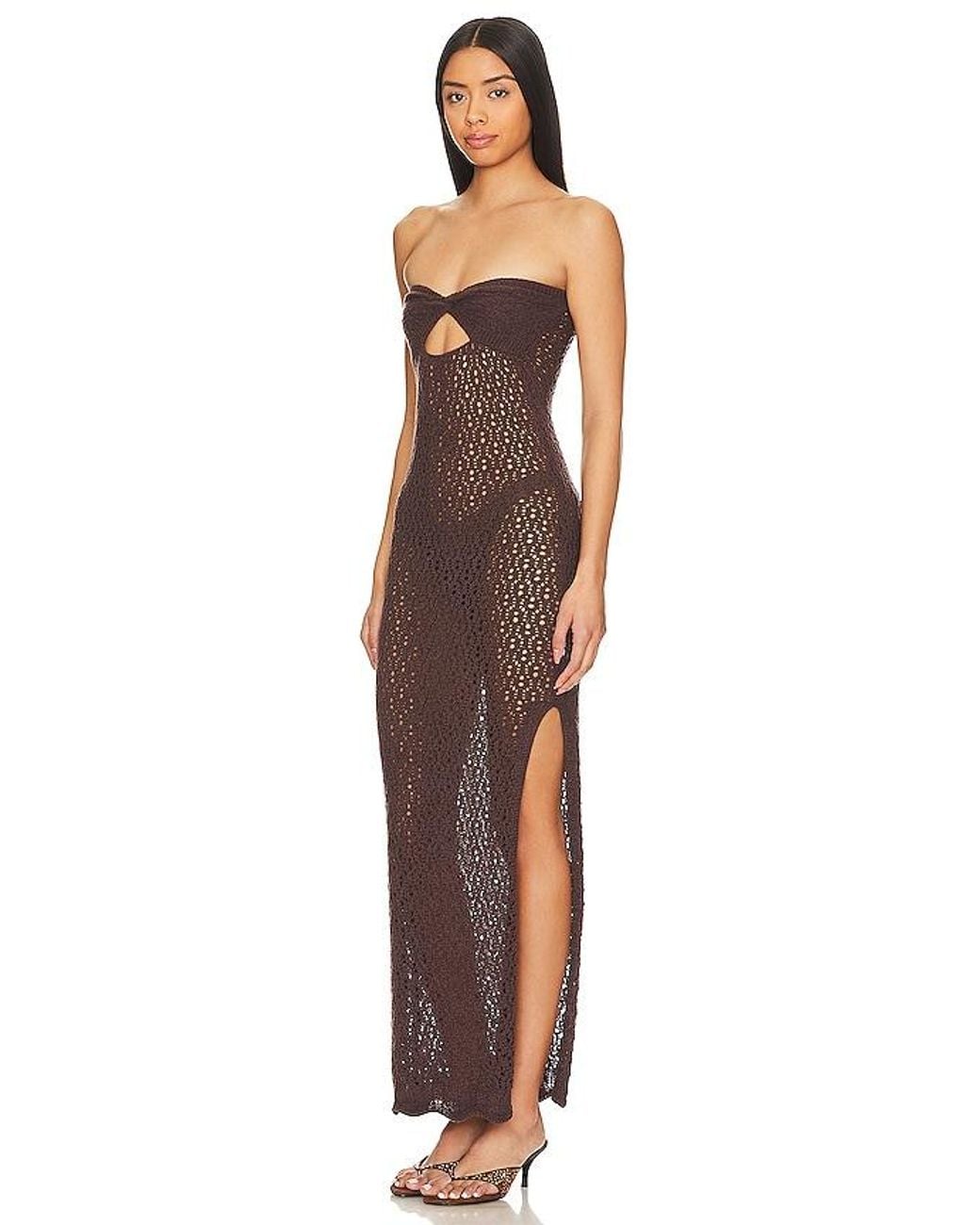 superdown Multicolor Marine Maxi Dress