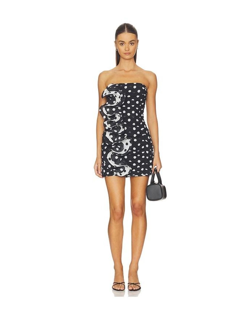 Charo Ruiz Black Rocio Short Dress