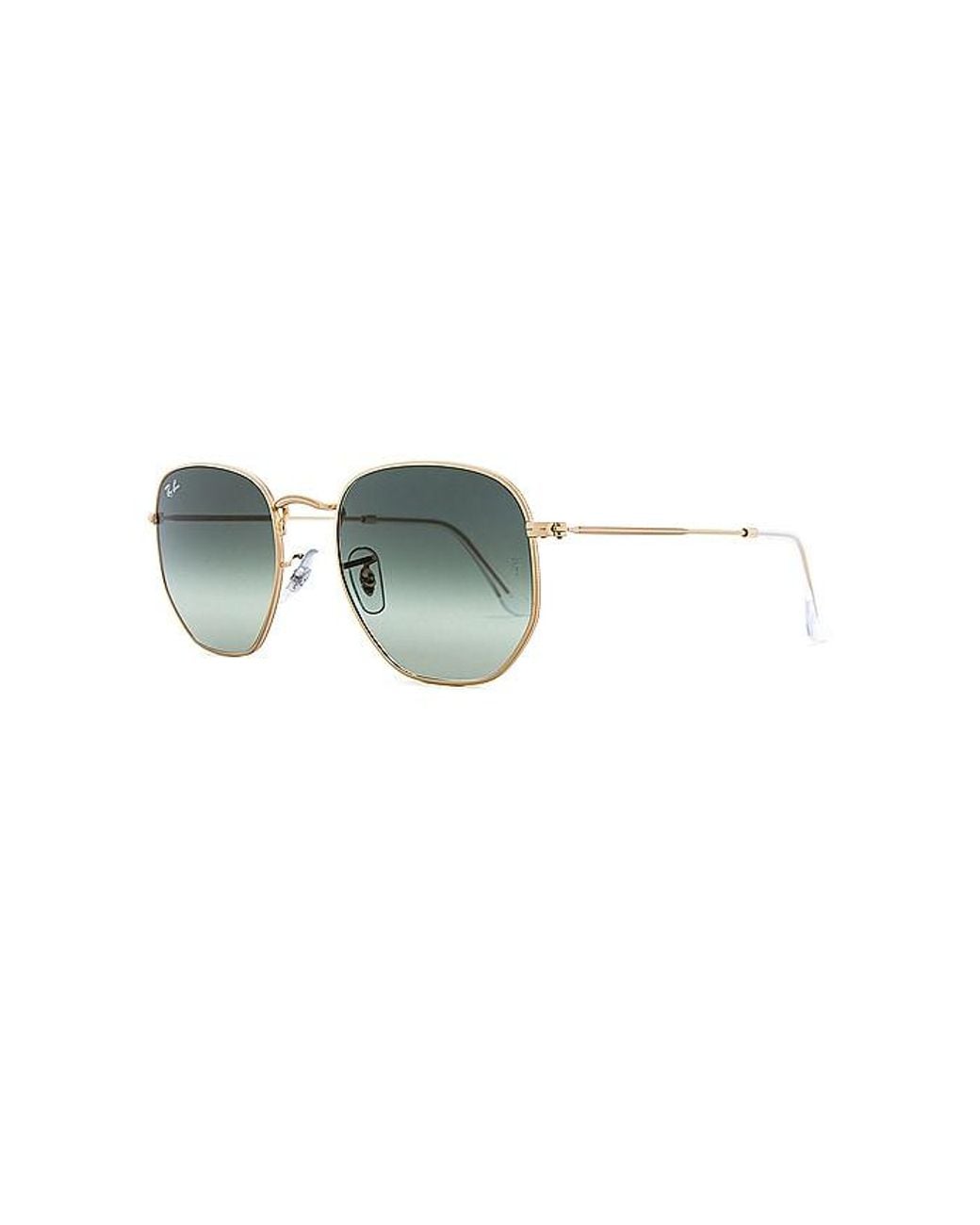 Ray-Ban Green Hexagonal Sunglasses