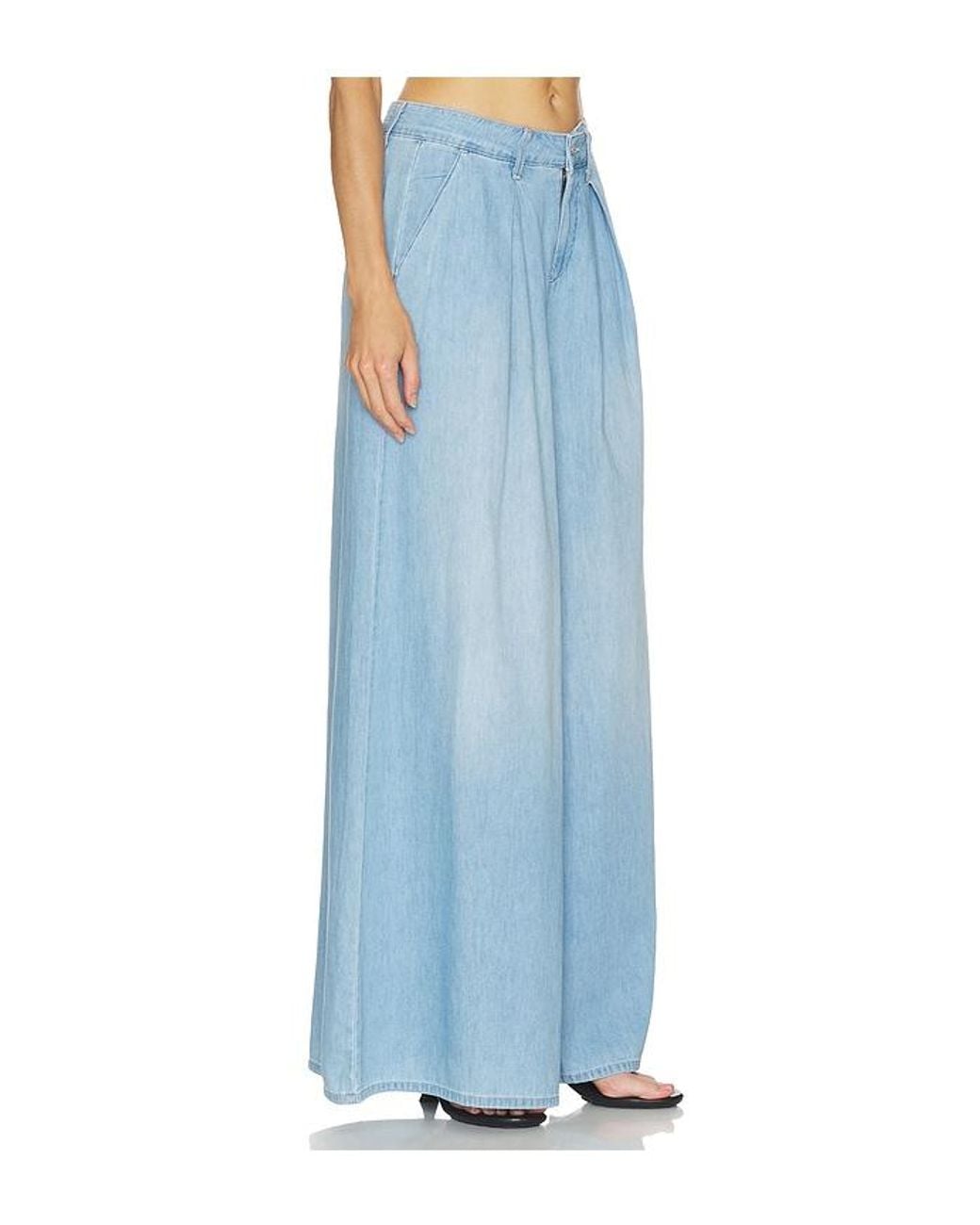 L'Agence Blue Lorenza Palazzo Jeans