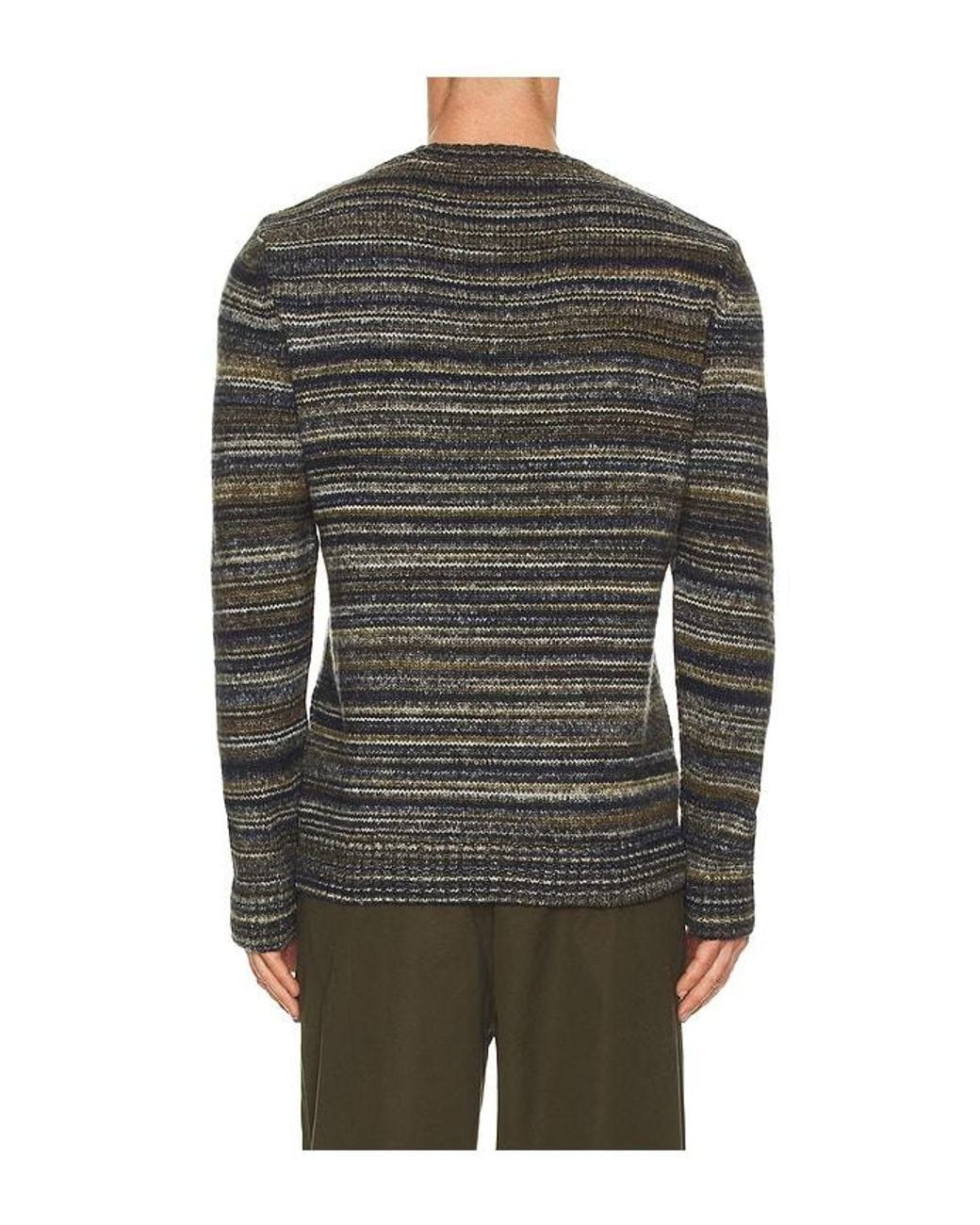 Barbour Black Pateley Crew Neck Sweater for men