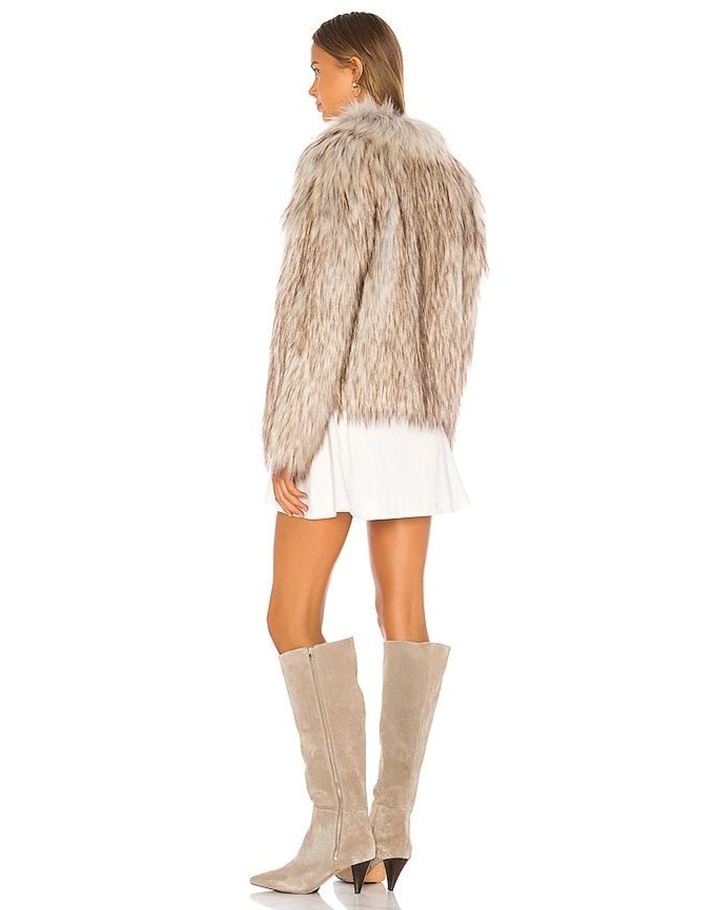 Unreal Fur Multicolor Faux Fur Jacket