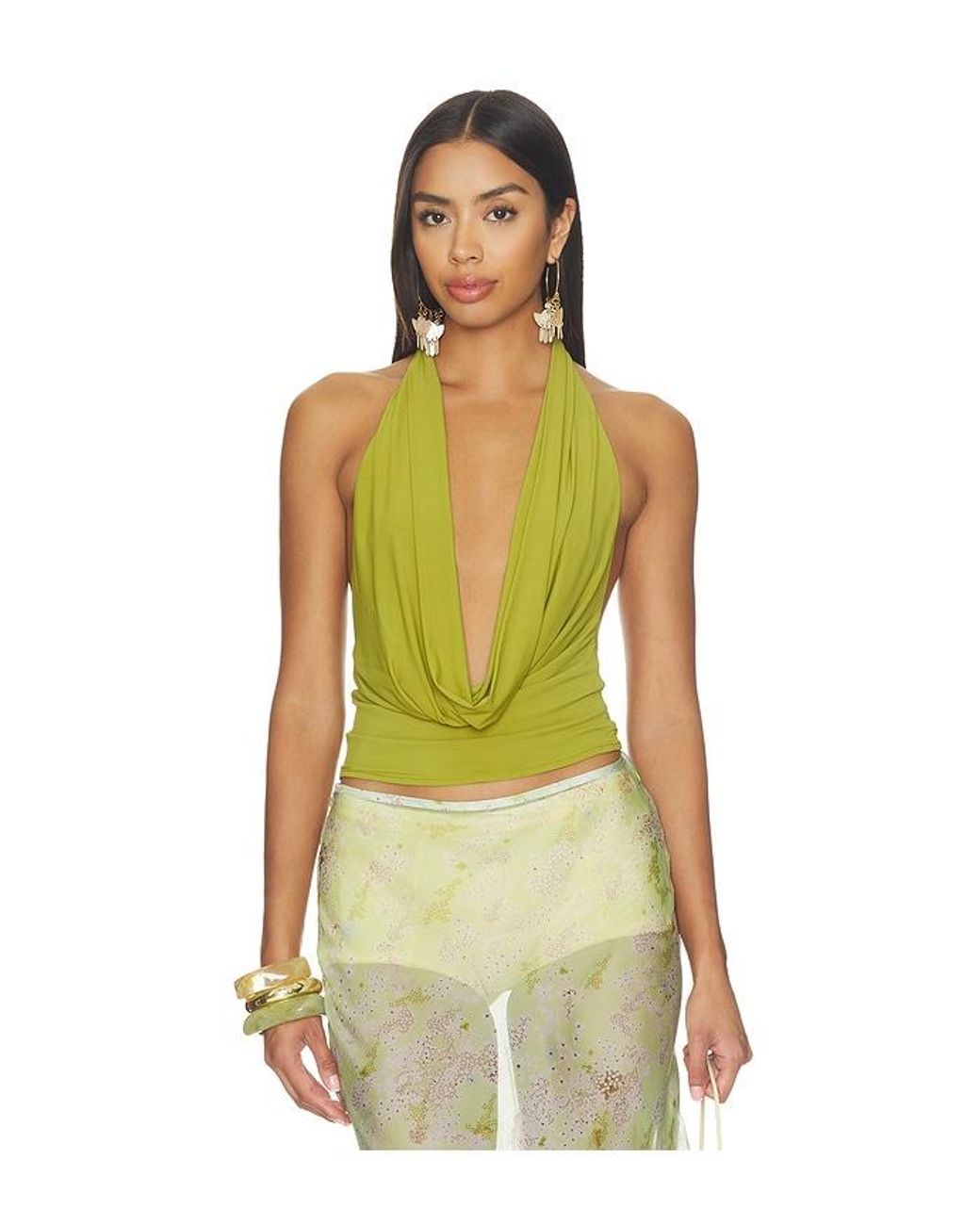 Nico Halter Top En Color Verde Oliva Talla (También En 4, 6) Mimchik de color Green