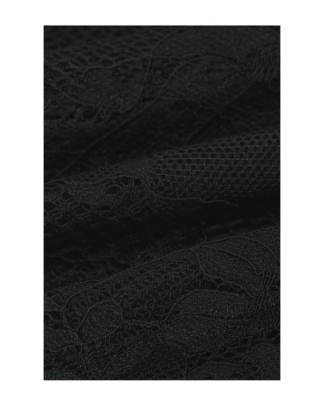 HAELO Blue Lace Veiled Dress