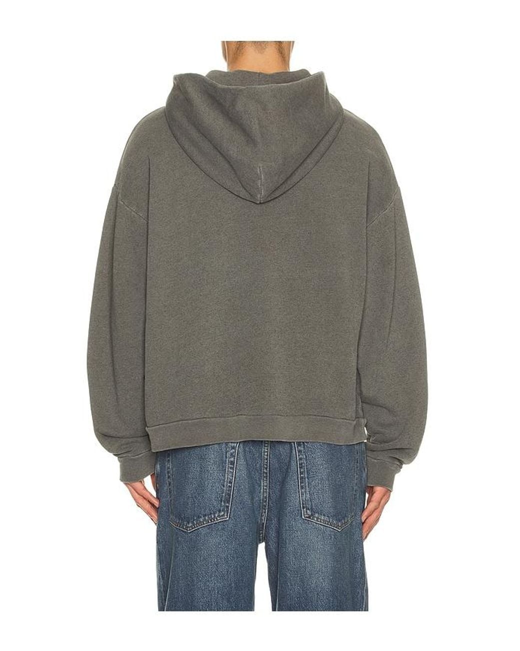 Agolde Gray Salford Hoodie for men