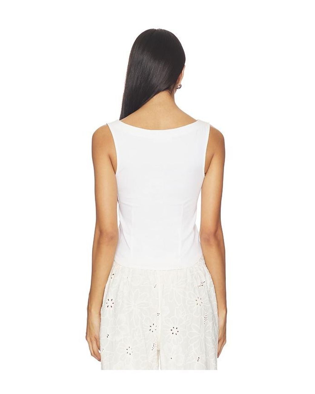 Free People White X We The Free Iconic Tank