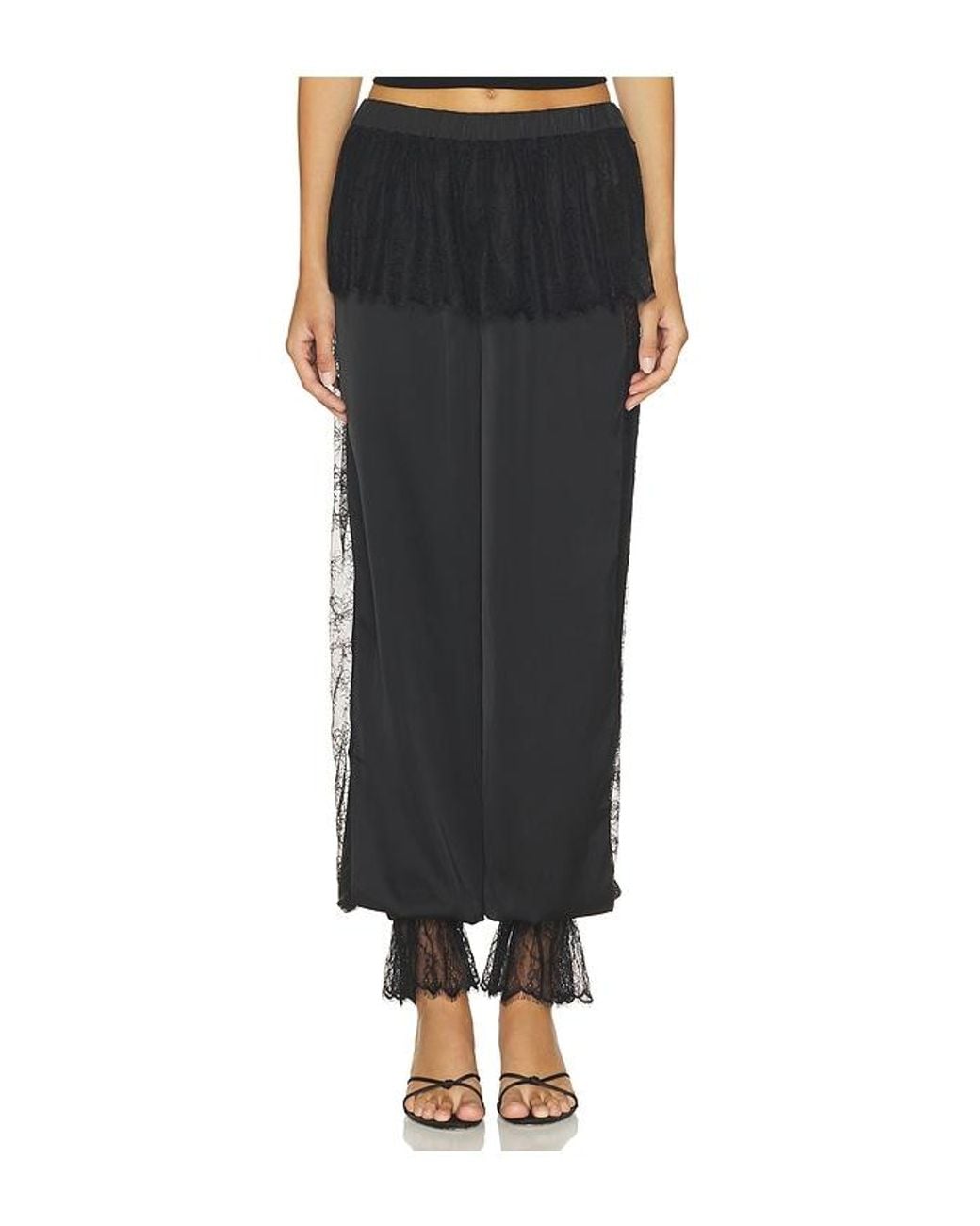 MAJORELLE Black Syra Pant
