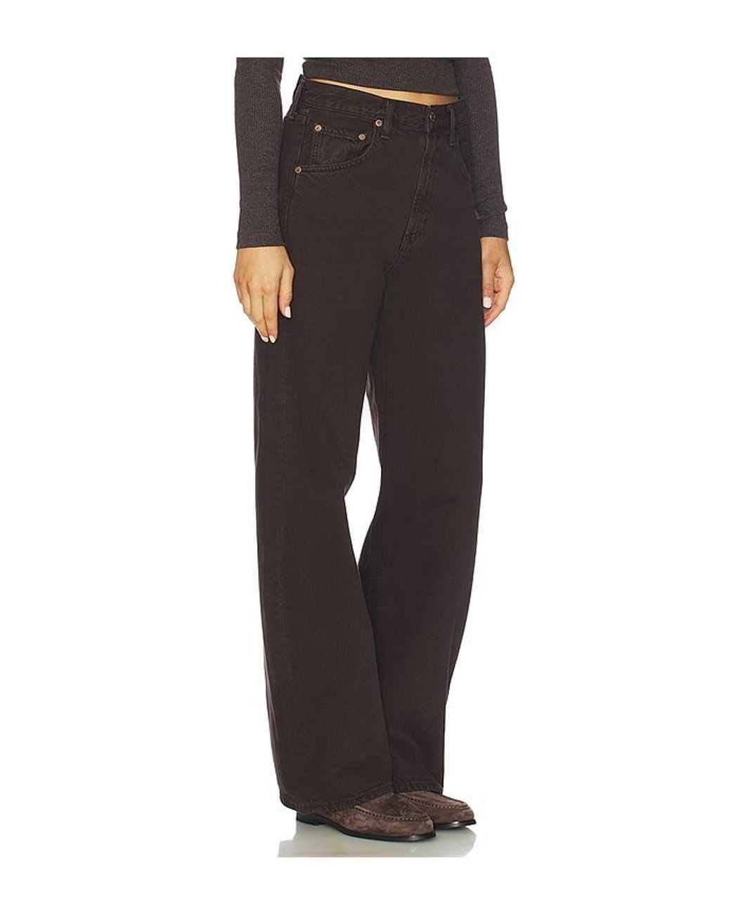Agolde Black Low Curve Jeans