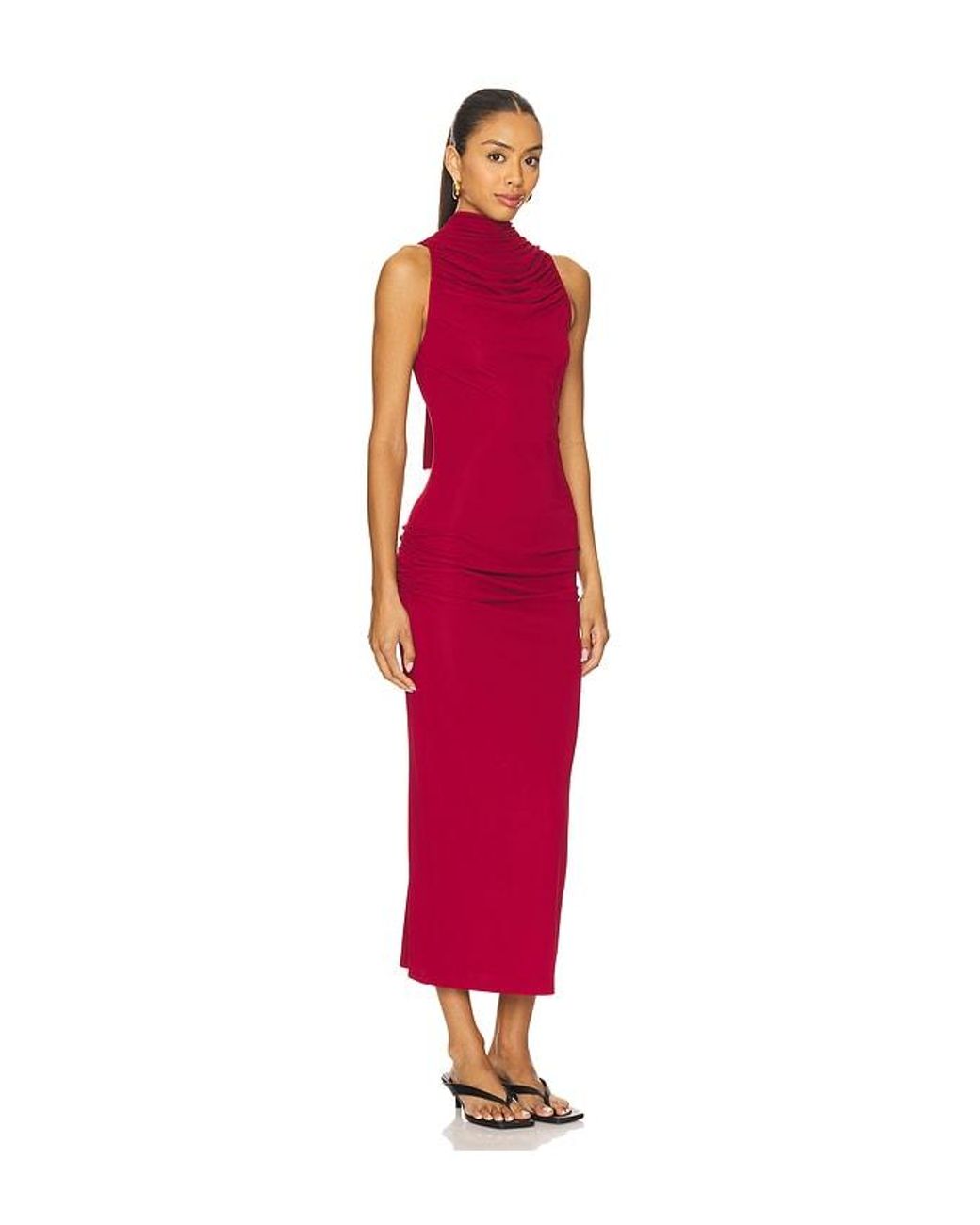 geel Red Hugo Dress