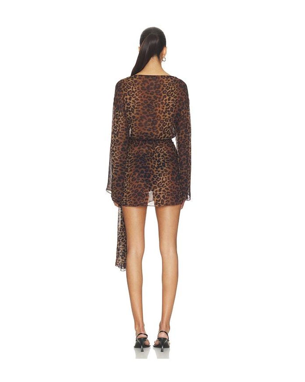 ViX Brown X Rosie Huntington-Whiteley Tammy Short Dress