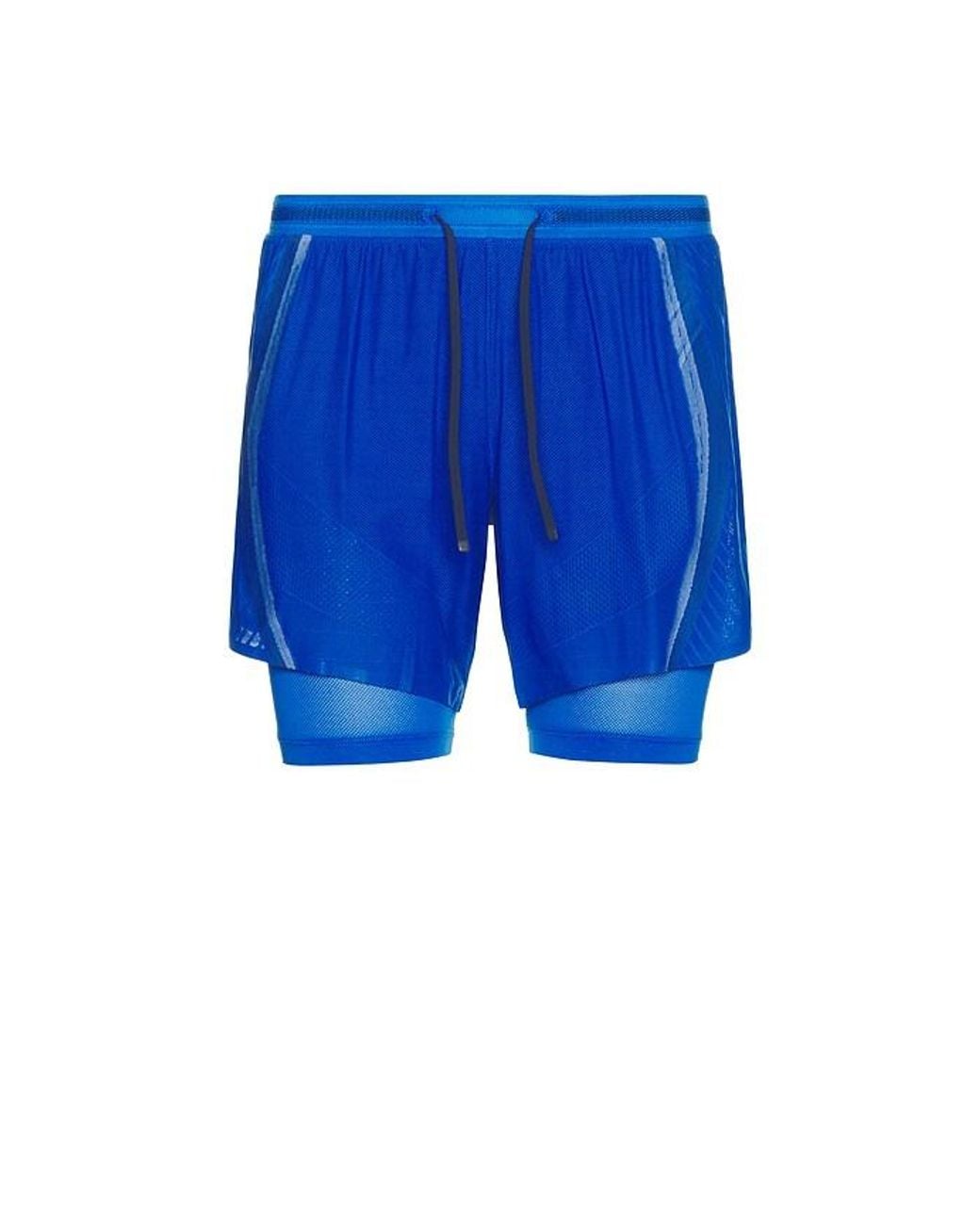 lululemon athletica Blue Fast And Free Airflow Running Short 6 for men