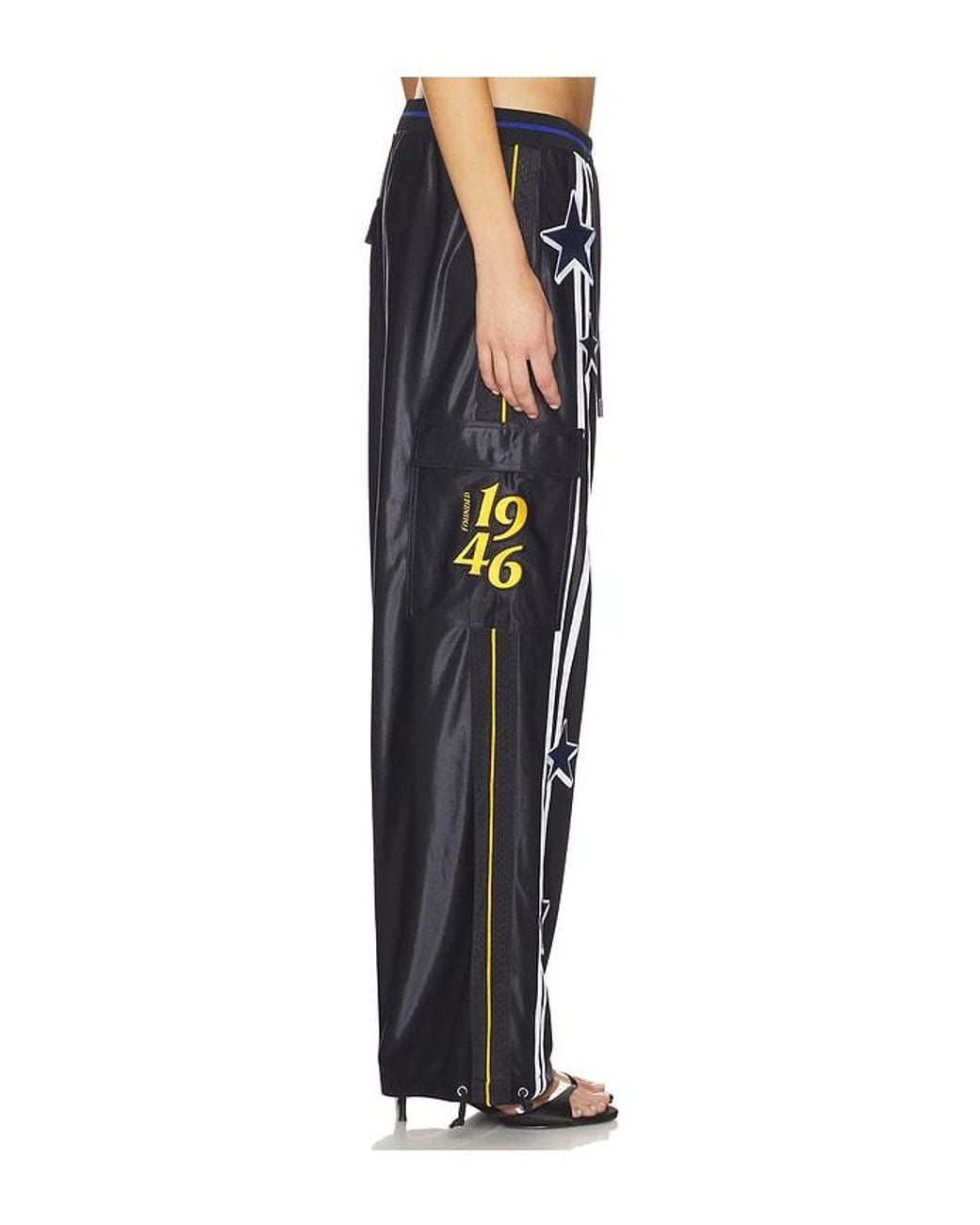 OFF SEASON Black Nylon Track Pant