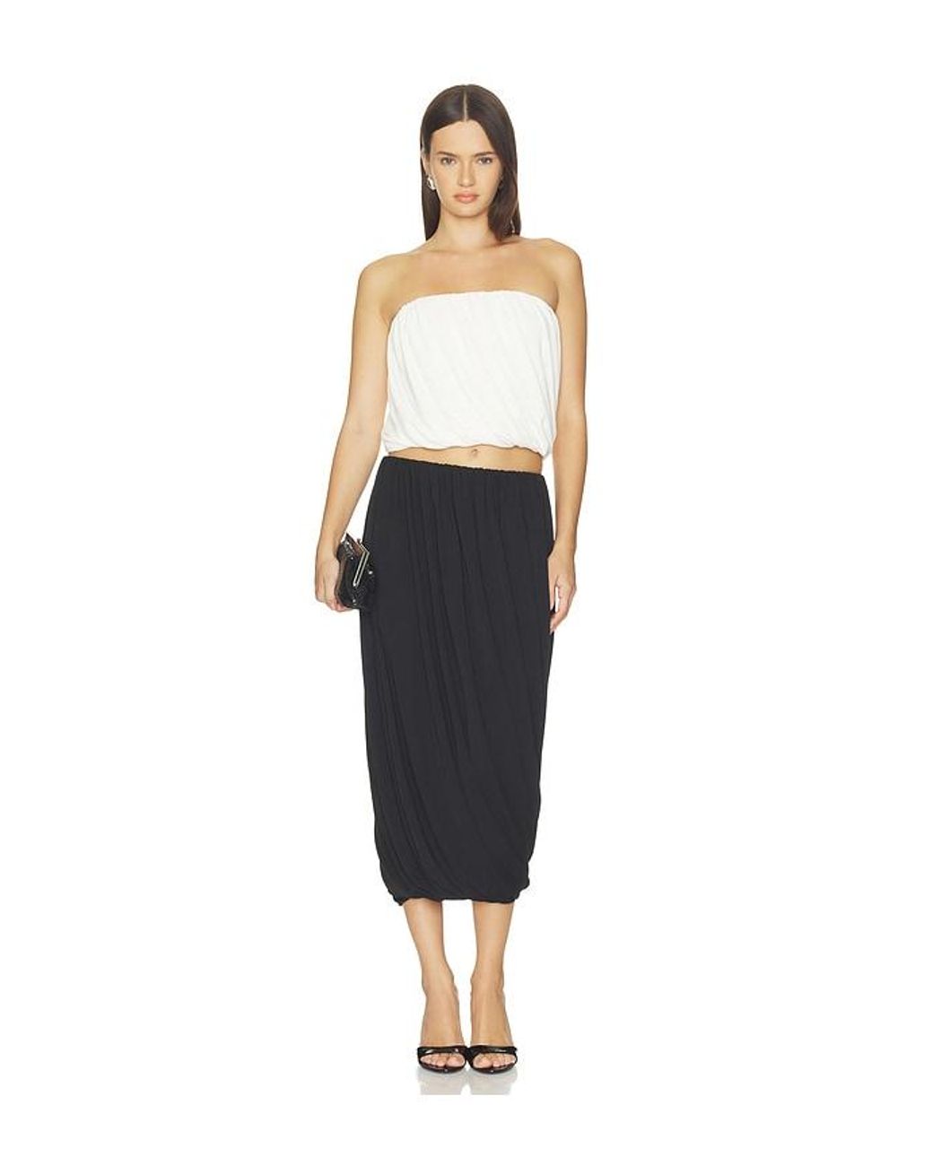 Cinq À Sept Black Calden Skirt
