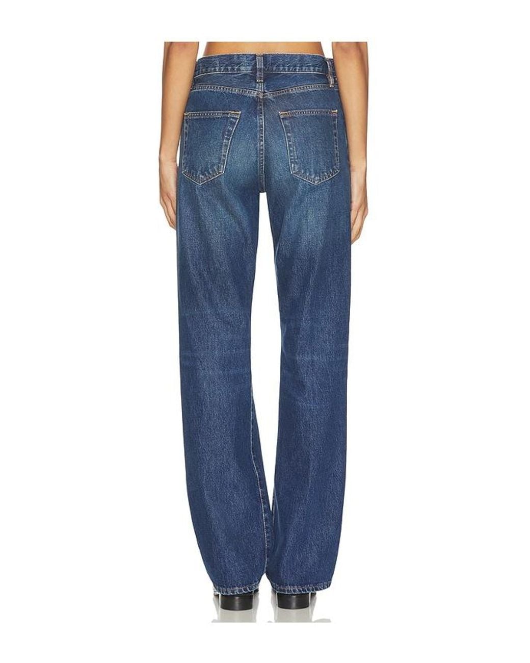 FRAME Blue The Vertical Jeans