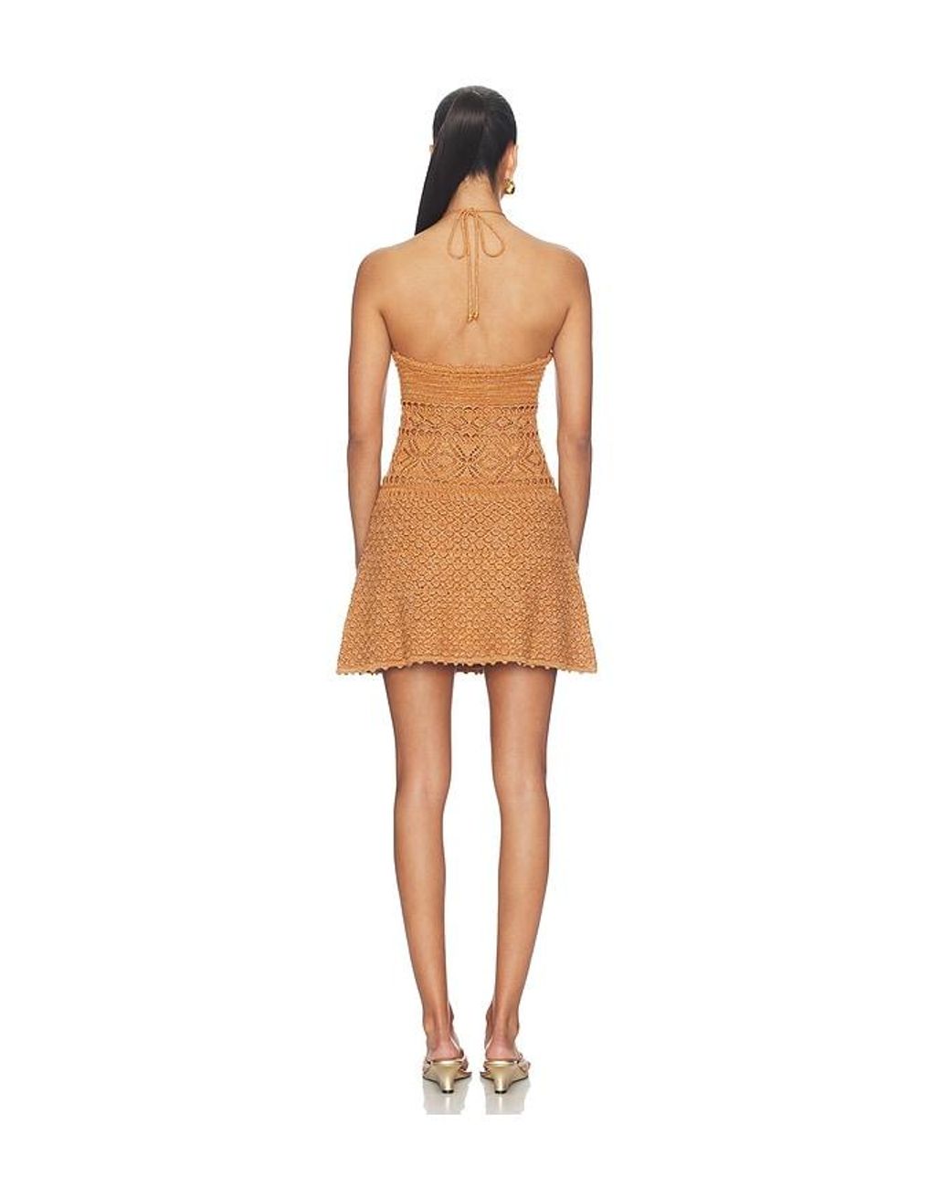retroféte Multicolor Florentina Crochet Dress