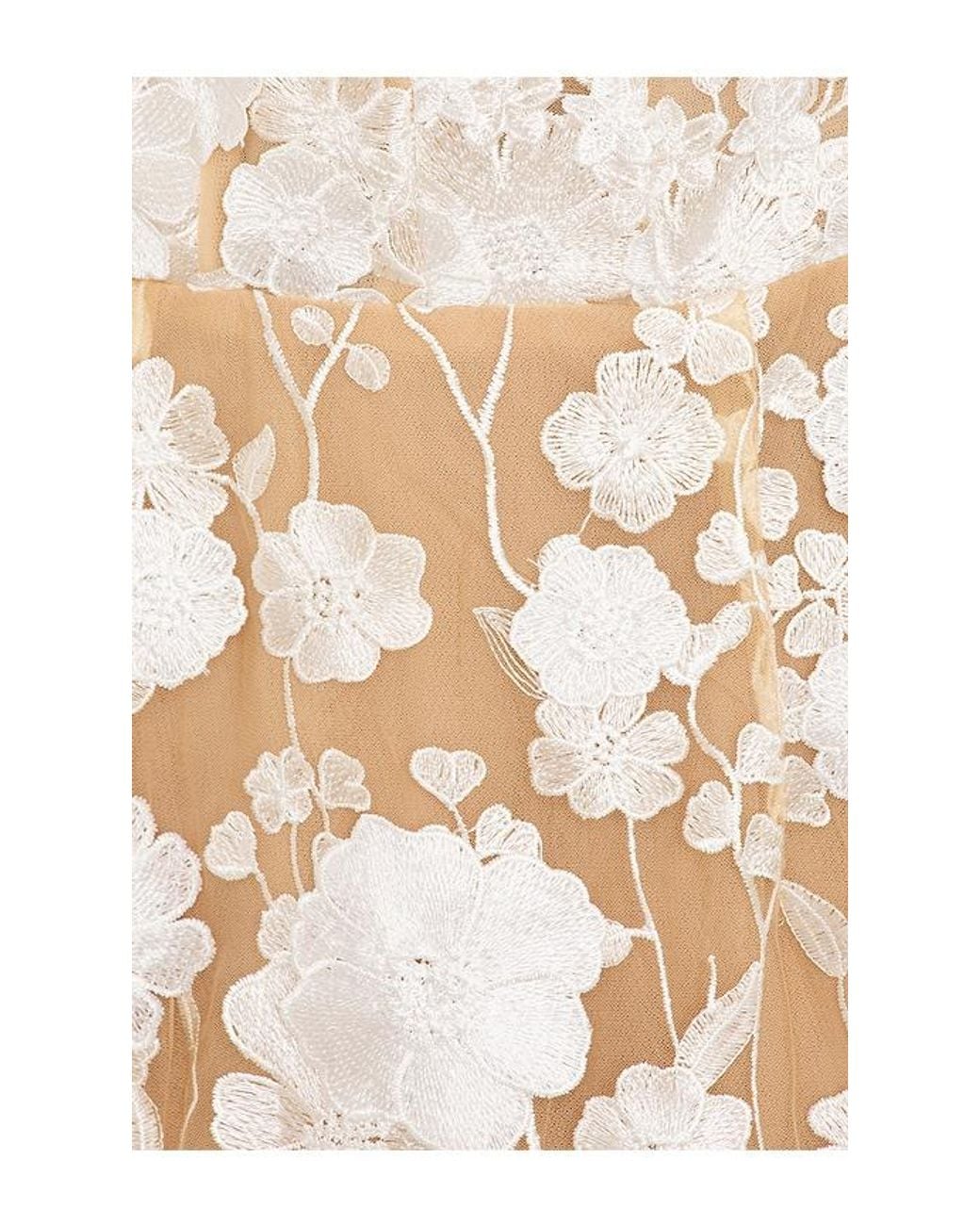 Bronx and Banco White Jasmine Midi Dress