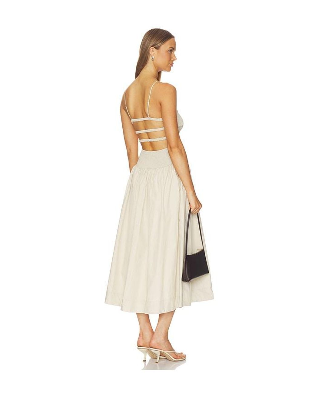 Nia White Granada Dress