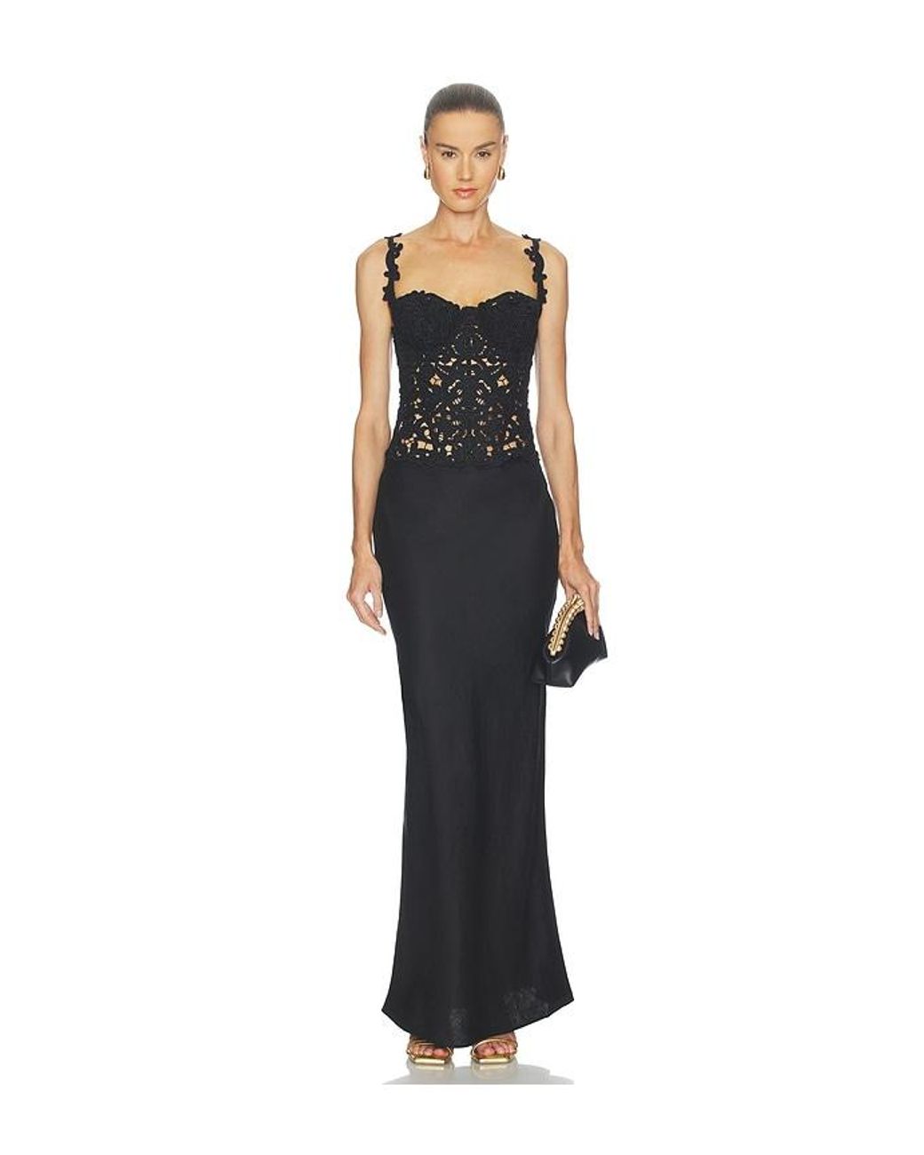 Cult Gaia Black Zaire Top