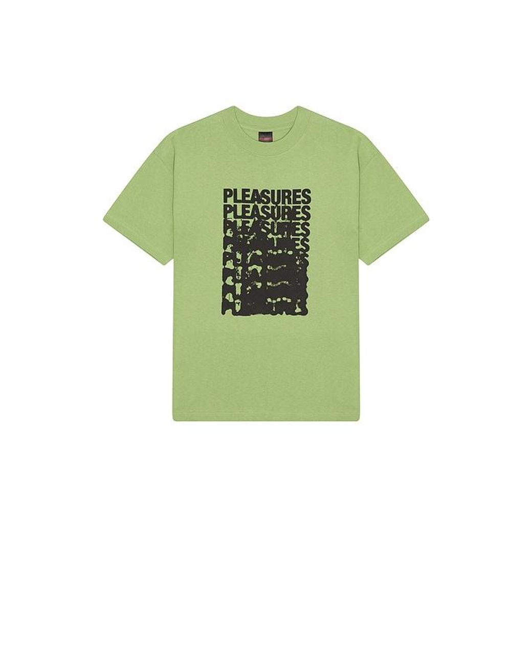 Pleasures Green Immolate T-Shirt for men