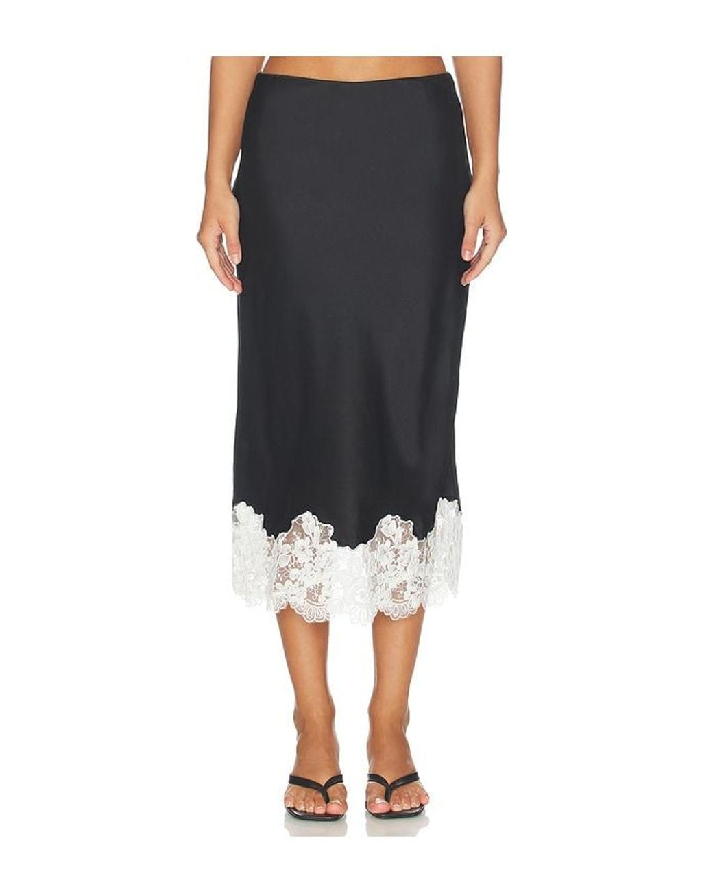 Astr Black Shantel Skirt