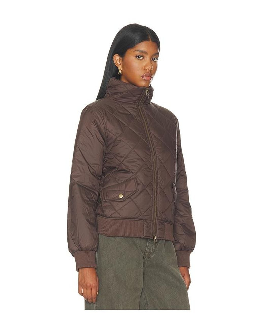 Bobi Brown Leni Mock Neck Jacket