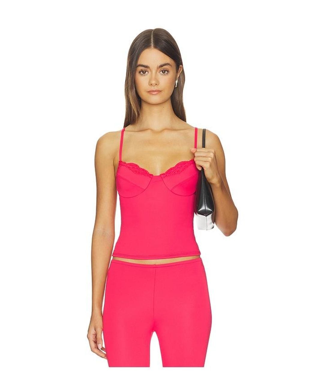 Only Hearts Pink Rose Underwire Cami Top