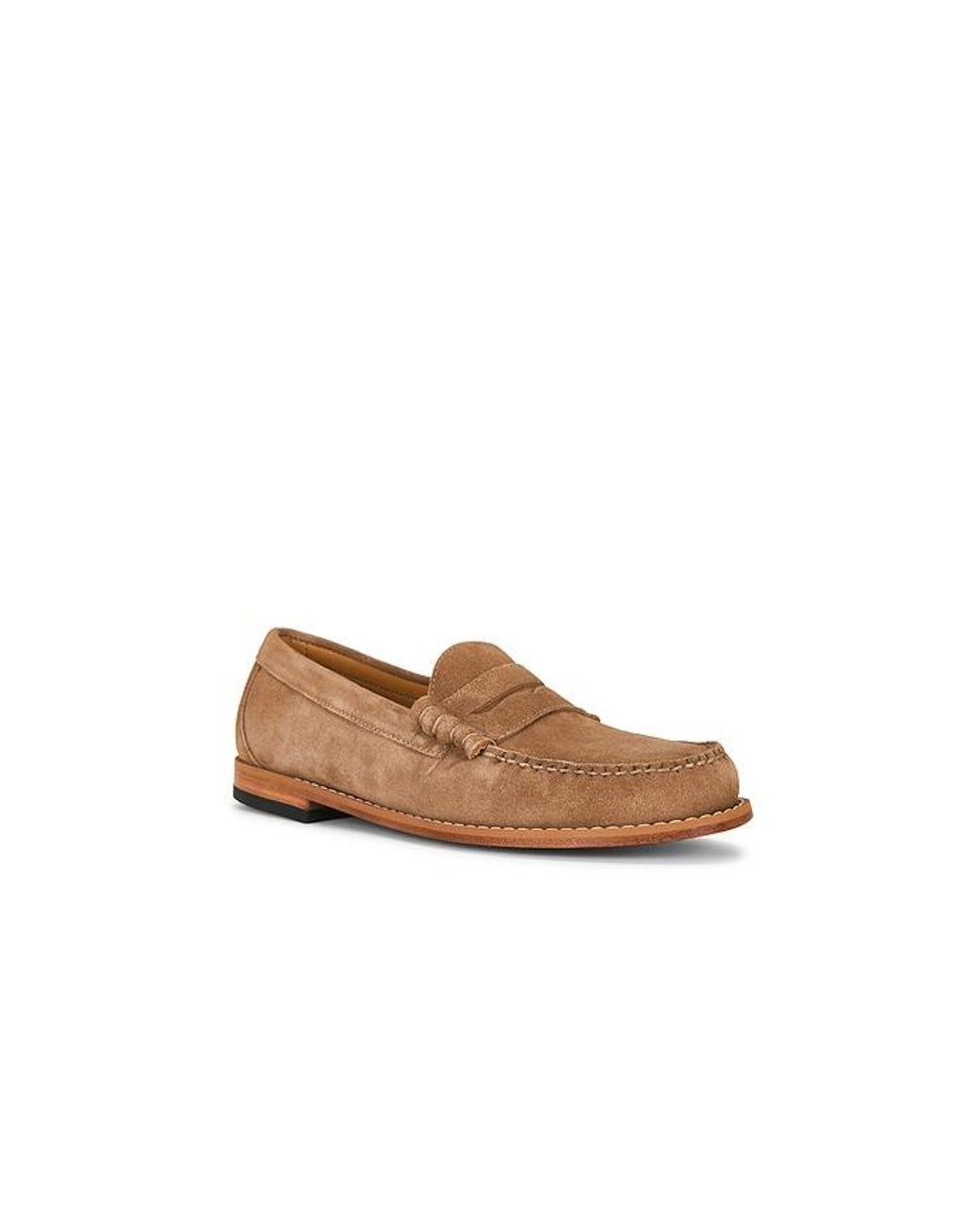 G.H.BASS White Larson Weejuns Loafers for men