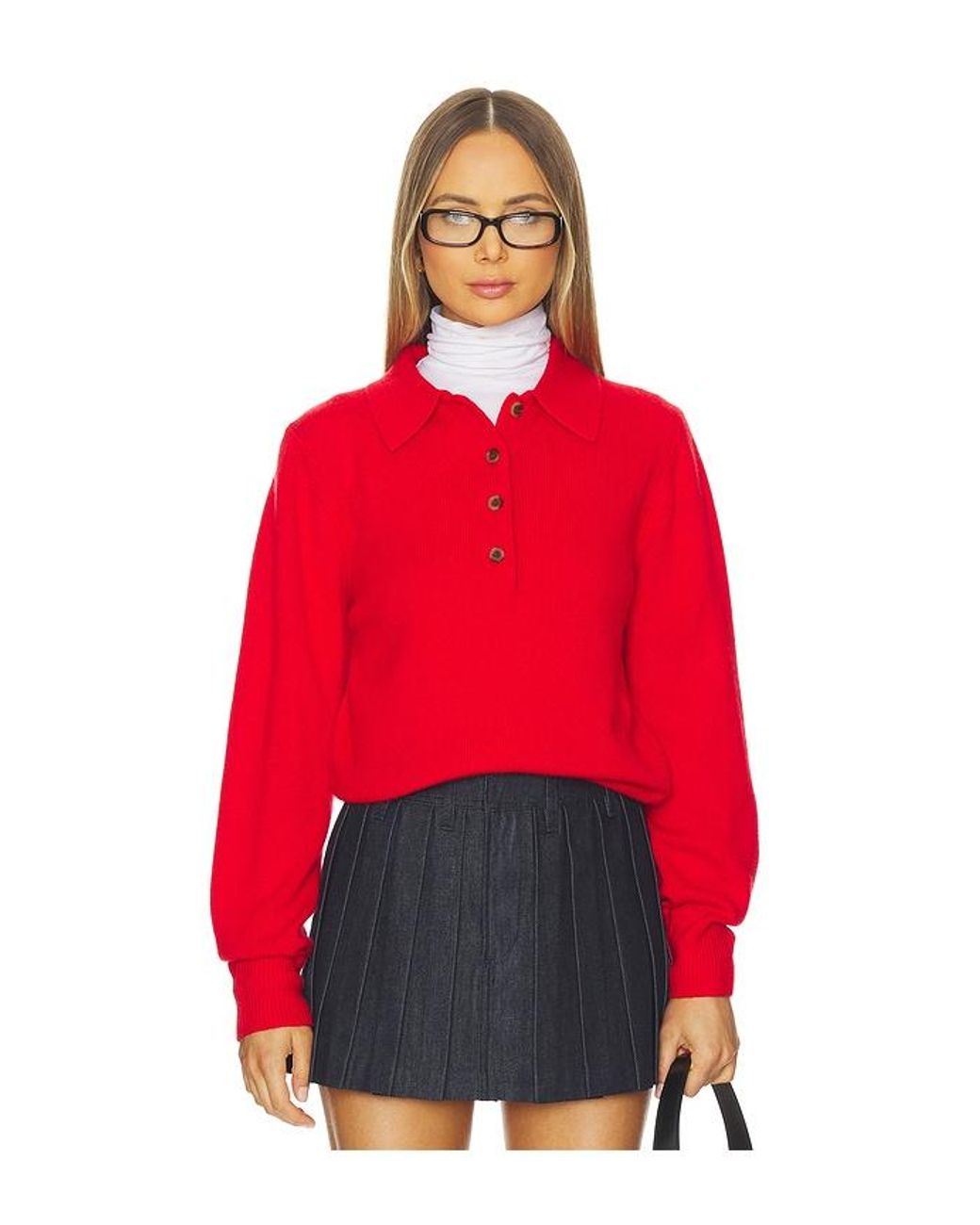 Sold Out NYC Red The Cashmere Polo
