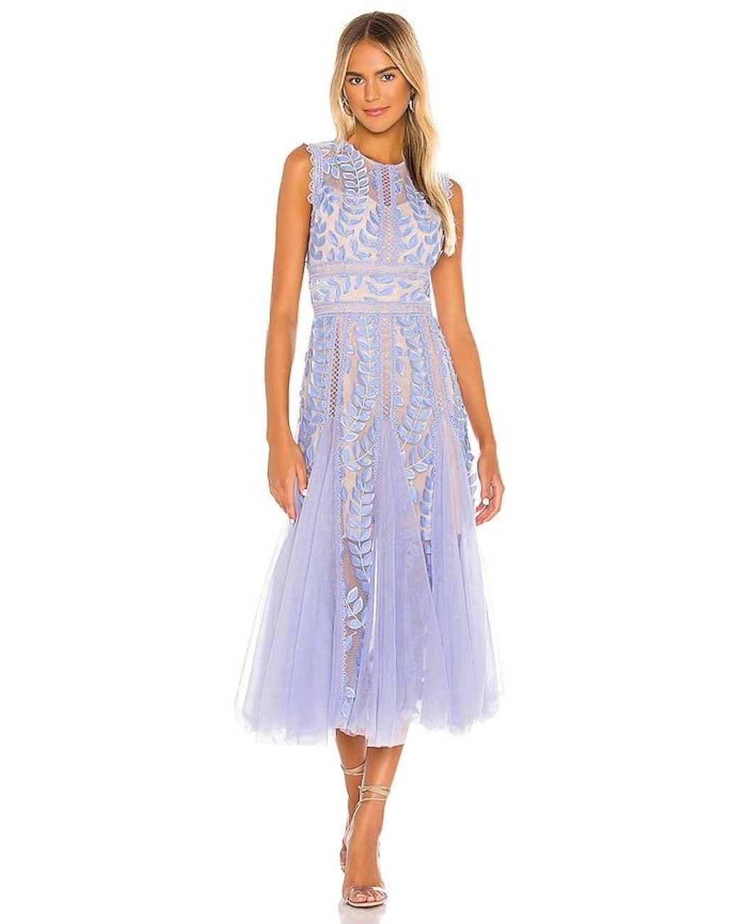 bronx and banco mademoiselle fit & flare dress Bronx Banco Women's Mademoiselle Floral Embellished Fit & Flare Minidress - Pink Multi