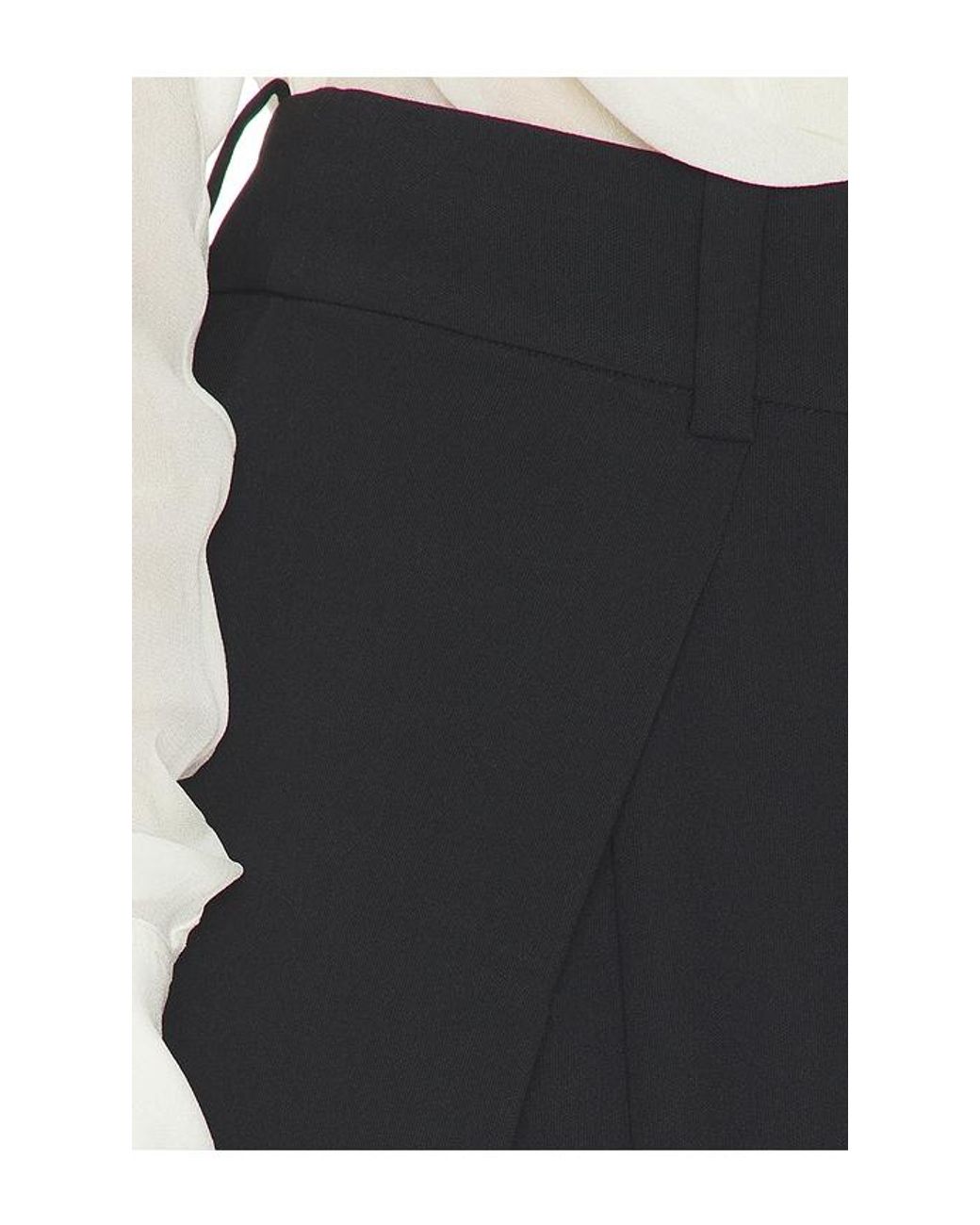 FAVORITE DAUGHTER Black Pleats For Days Pant