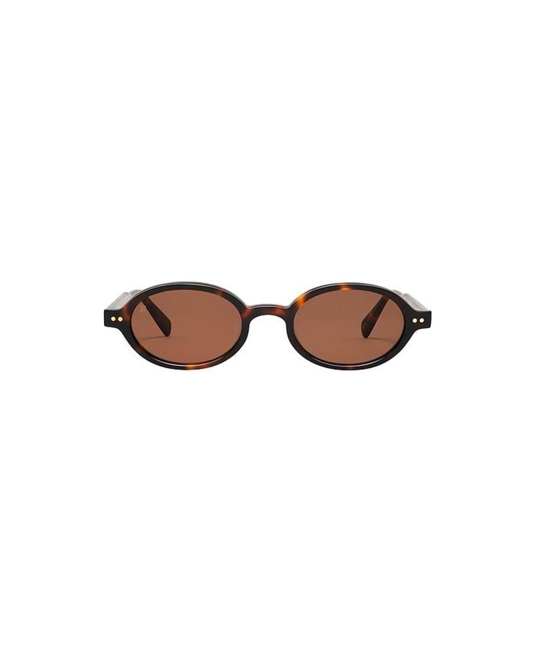 Jimmy Fairly Brown The Elvie Sunglasses