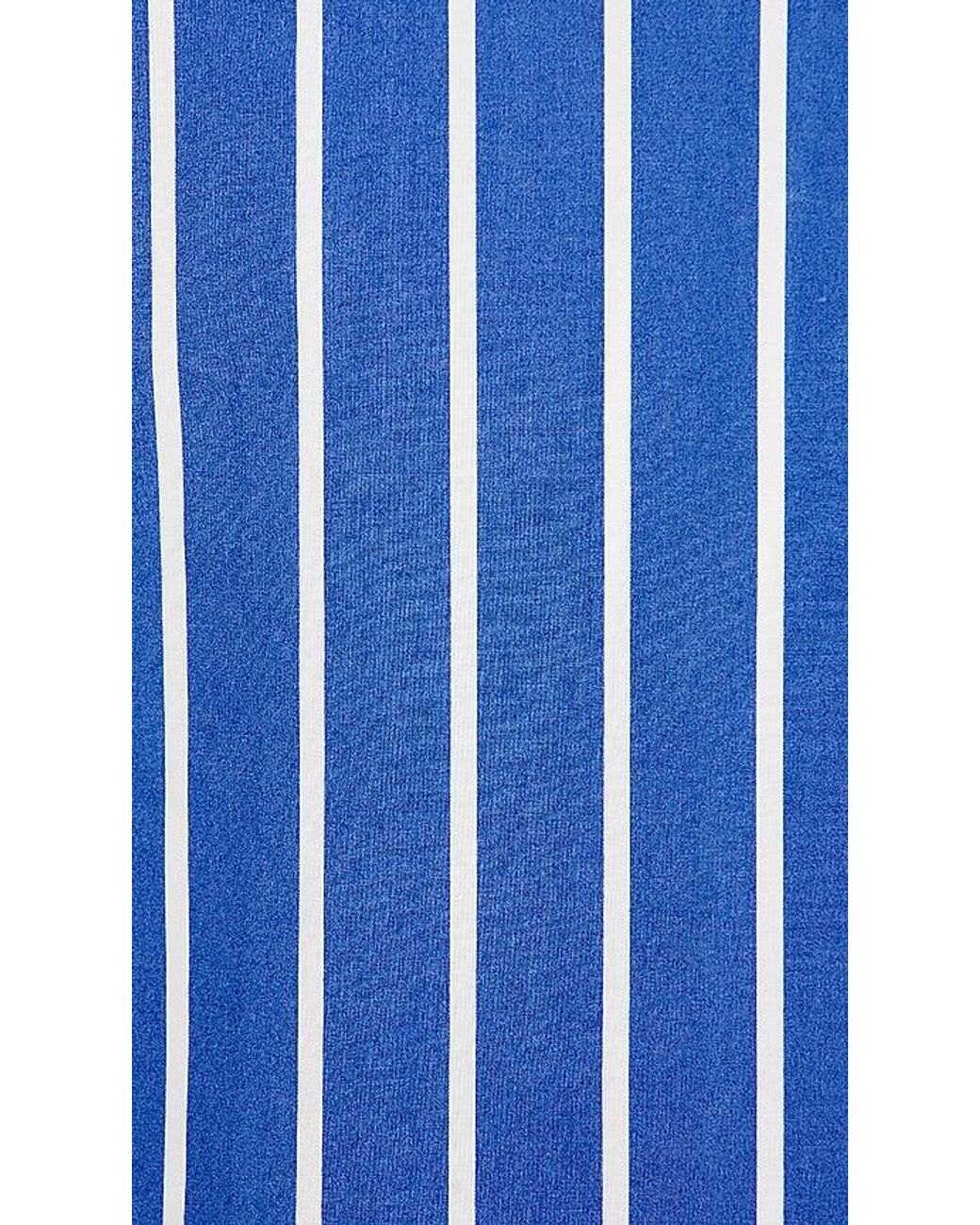 Faithfull The Brand Blue Alboa Mini Dress