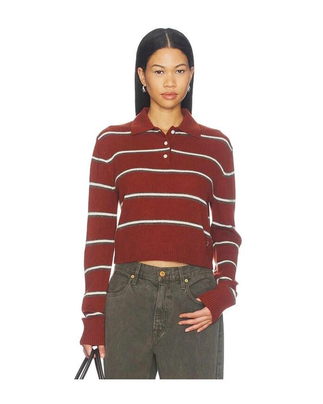 ÉTERNE Red Barrett Sweater