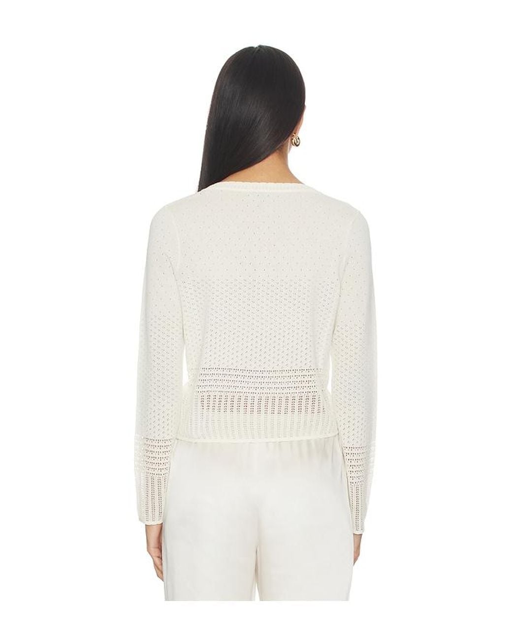 Rag & Bone White Michelle Cardigan