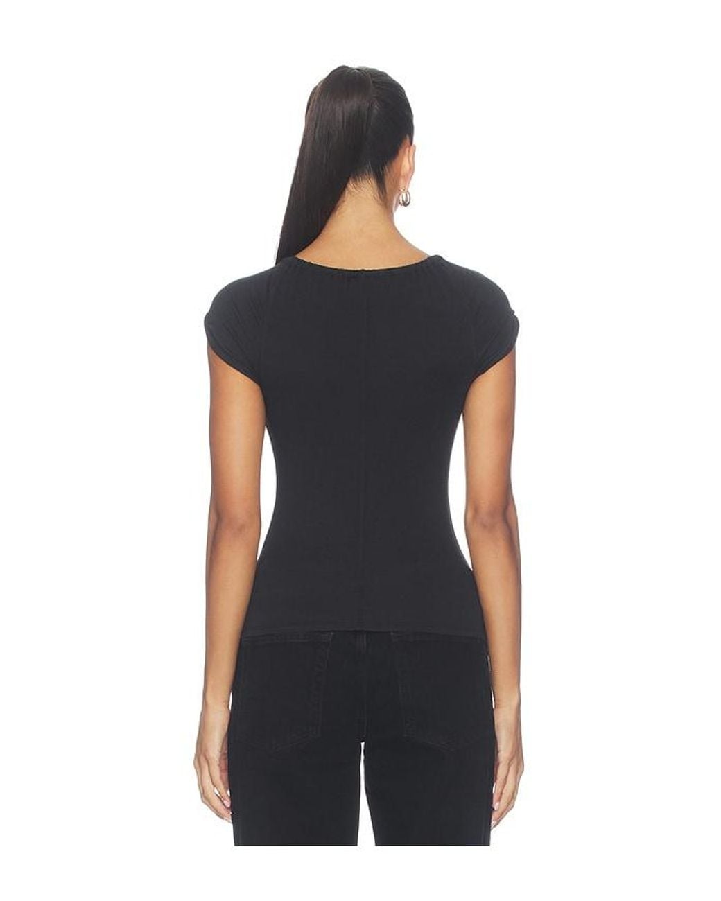Free People Blue Canal Street Top