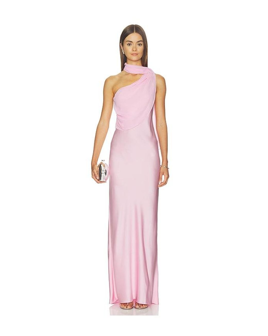 Amanda Uprichard Pink Myra Dress