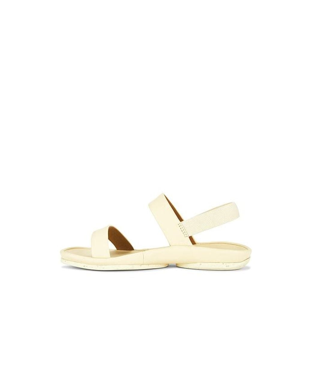 Camper White Right Isla Sandal