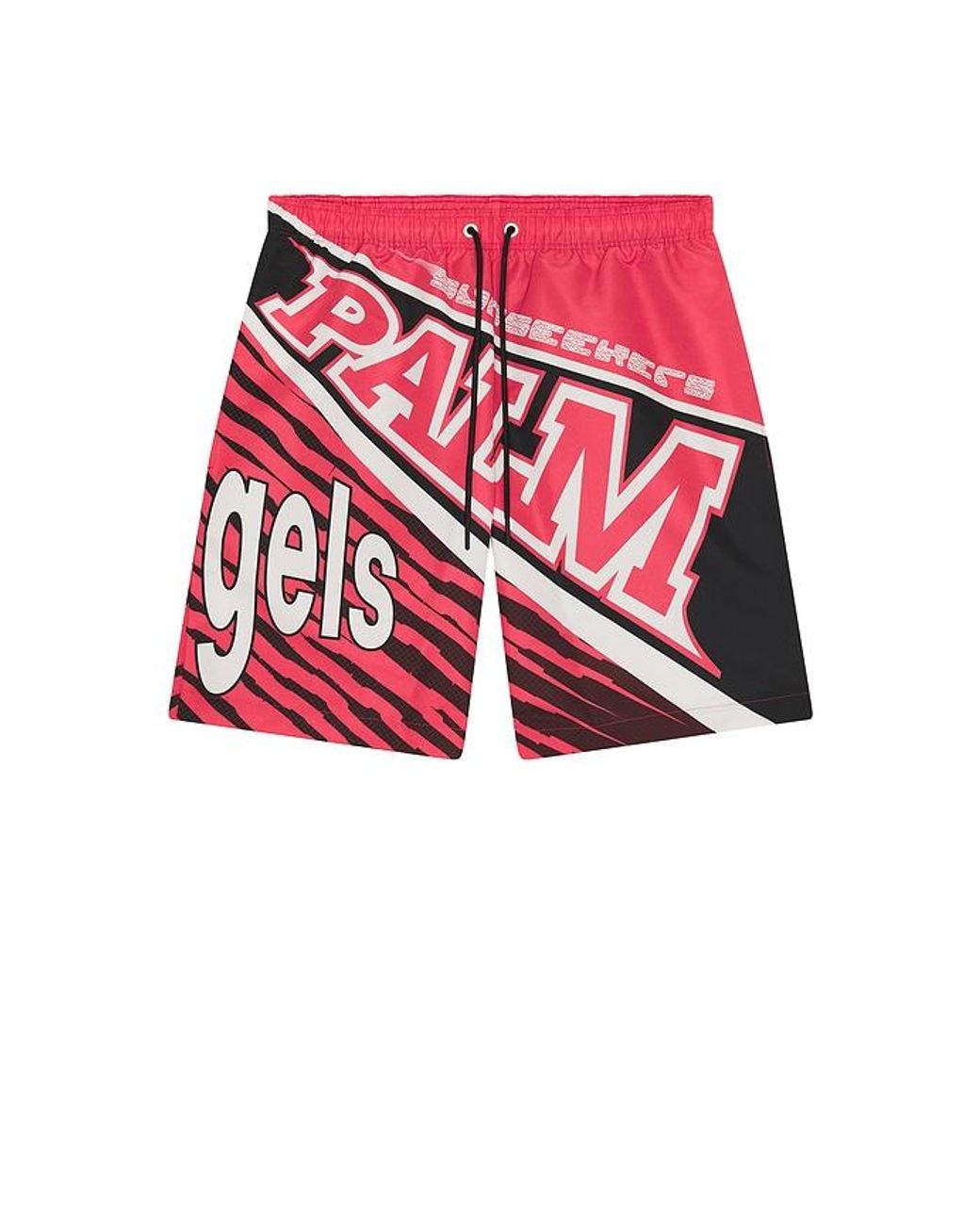 Palm Angels Red Racing Swimshort for men