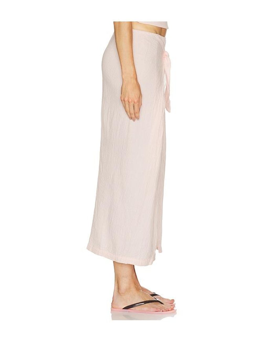 Bobi Multicolor Faux Sarong Skirt