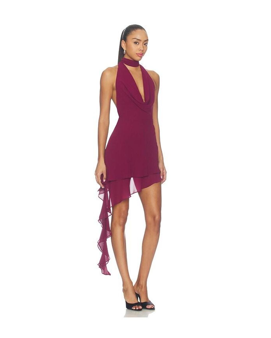 MAJORELLE Red Manuela Mini Dress