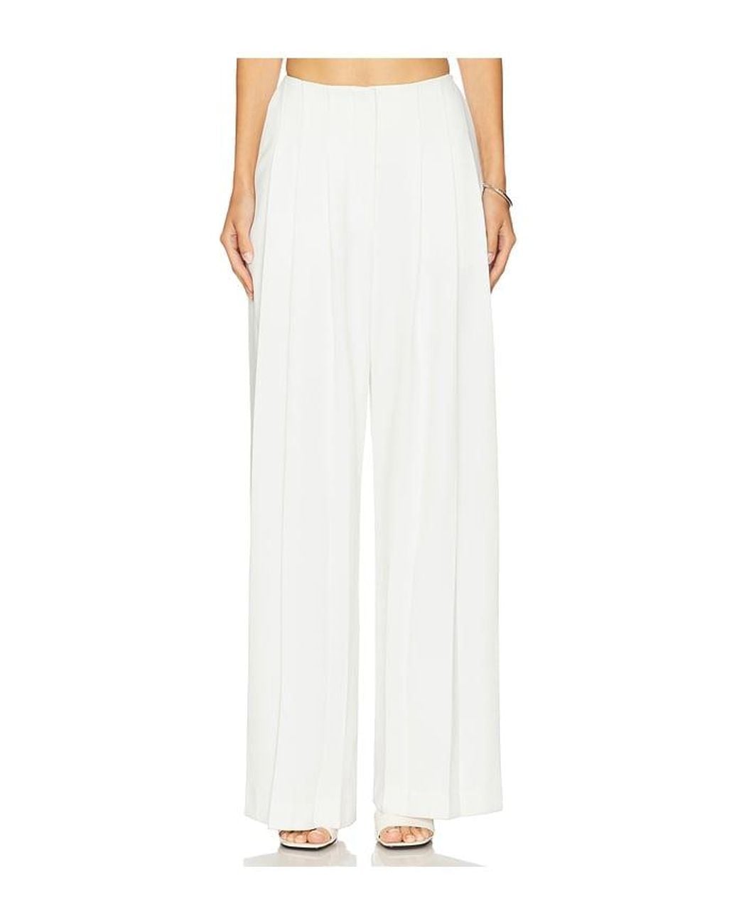 Acler White Asselby Pant